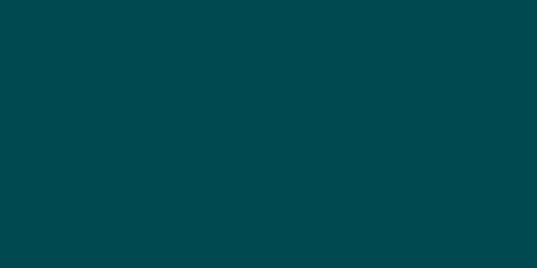 Amostra de cor para o código hexadecimal #00484f