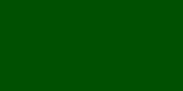 Amostra de cor para o código hexadecimal #005001