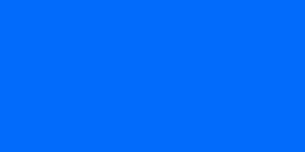 Amostra de cor para o código hexadecimal #006bfb