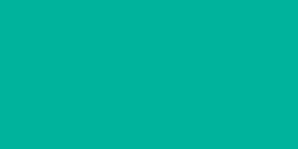 Amostra de cor para o código hexadecimal #00b39c