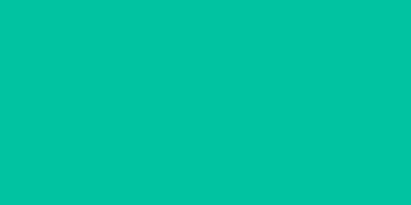 Amostra de cor para o código hexadecimal #00c29f
