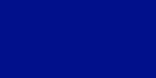 Amostra de cor para o código hexadecimal #01108b