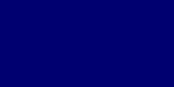 Amostra de cor para o código hexadecimal #030073