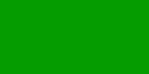 Amostra de cor para o código hexadecimal #059c00