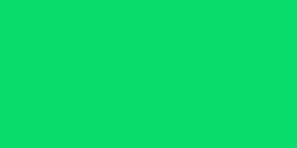 Amostra de cor para o código hexadecimal #0adc6b