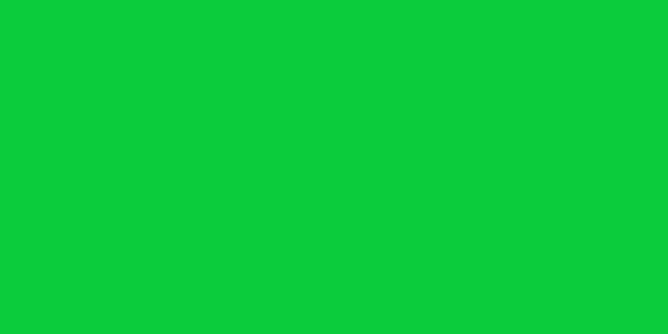 Amostra de cor para o código hexadecimal #0bcc3c