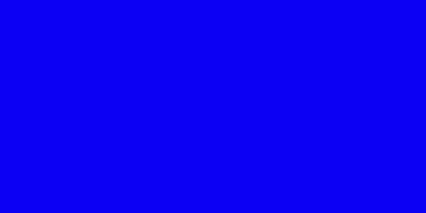 Amostra de cor para o código hexadecimal #0c00f4