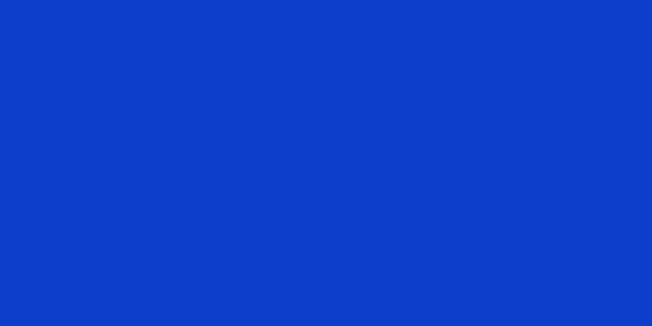 Amostra de cor para o código hexadecimal #0c3dcb