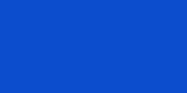 Amostra de cor para o código hexadecimal #0c4dcd