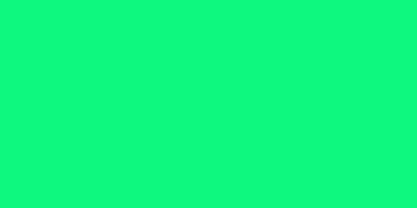 Amostra de cor para o código hexadecimal #0ef87f