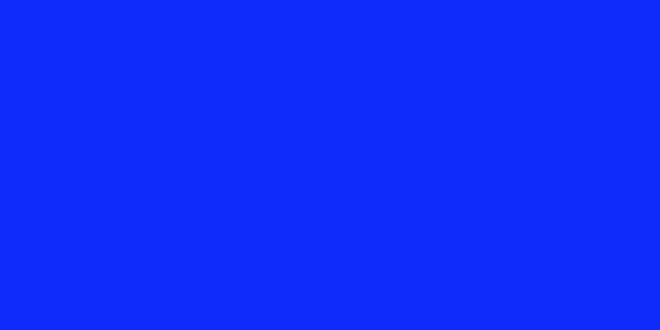 Amostra de cor para o código hexadecimal #0f2bfb