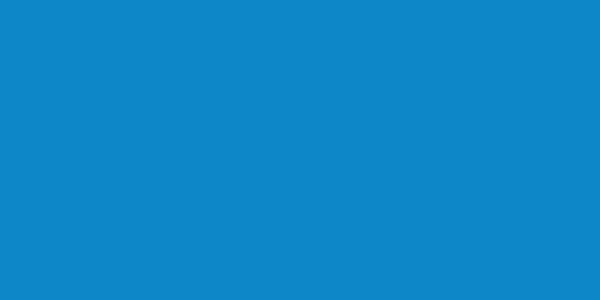 Amostra de cor para o código hexadecimal #0f87c8