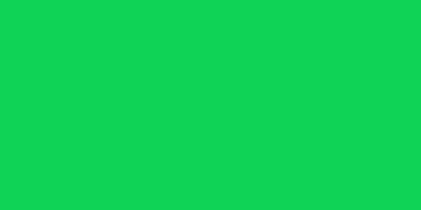 Amostra de cor para o código hexadecimal #0fd356