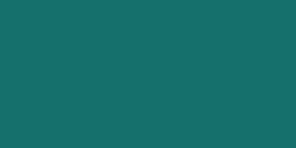 Amostra de cor para o código hexadecimal #15706c