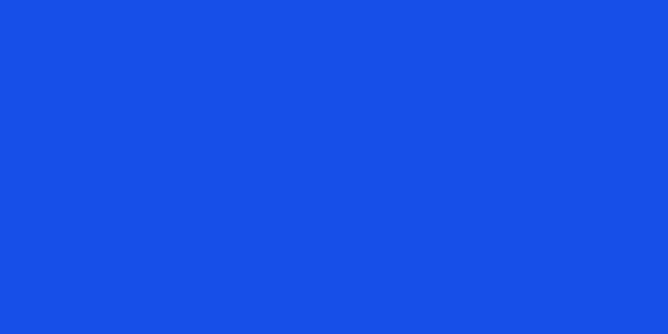 Amostra de cor para o código hexadecimal #174fe8