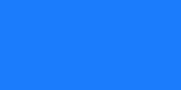Amostra de cor para o código hexadecimal #1b7cfc