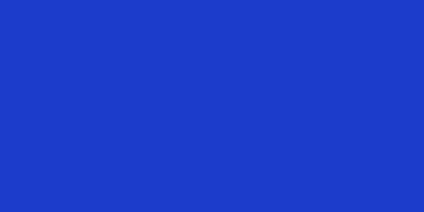 Amostra de cor para o código hexadecimal #1c3dcb