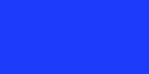 Amostra de cor para o código hexadecimal #1d3bfb