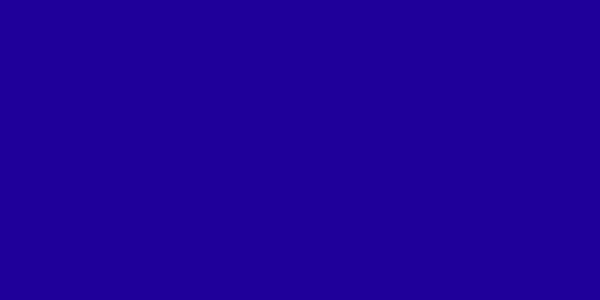 Amostra de cor para o código hexadecimal #1f009a