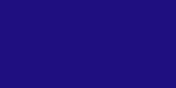 Amostra de cor para o código hexadecimal #1f0f80