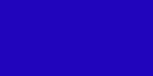 Amostra de cor para o código hexadecimal #2105bc