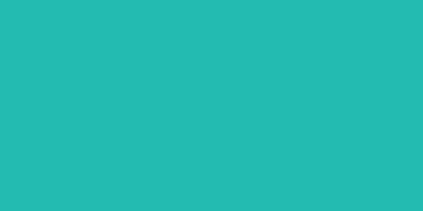 Amostra de cor para o código hexadecimal #23bbb1