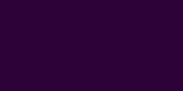 Amostra de cor para o código hexadecimal #2c0338