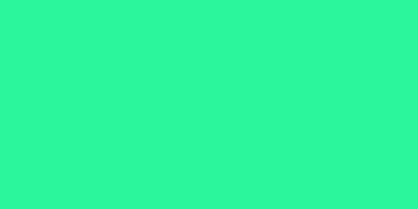 Amostra de cor para o código hexadecimal #2cf69b