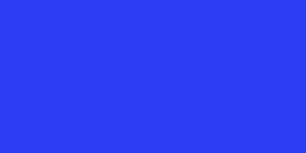 Amostra de cor para o código hexadecimal #2d3df4
