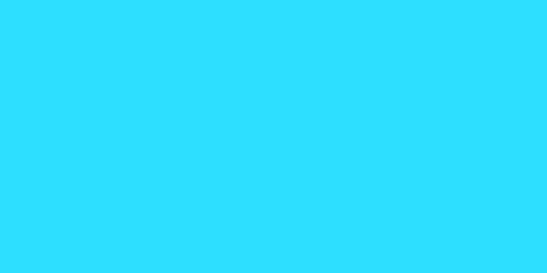 Amostra de cor para o código hexadecimal #2ddfff
