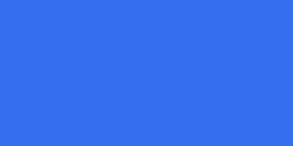 Amostra de cor para o código hexadecimal #366ef0