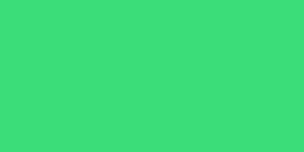 Amostra de cor para o código hexadecimal #3bdd79