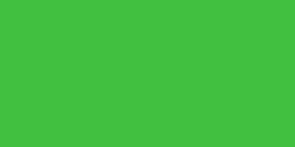 Amostra de cor para o código hexadecimal #41c040