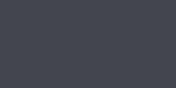 Amostra de cor para o código hexadecimal #43454f
