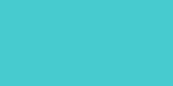 Amostra de cor para o código hexadecimal #48cbcf