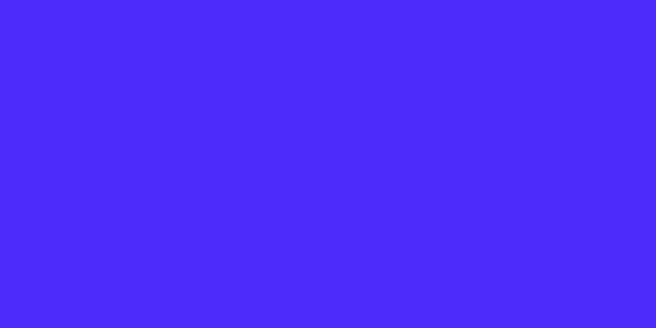 Amostra de cor para o código hexadecimal #4d2bfb