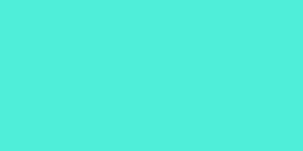 Amostra de cor para o código hexadecimal #4feed9