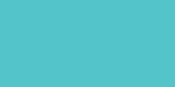 Amostra de cor para o código hexadecimal #53c4c9