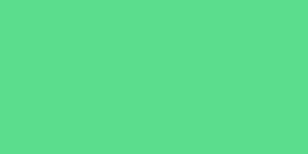 Amostra de cor para o código hexadecimal #5bdd8d