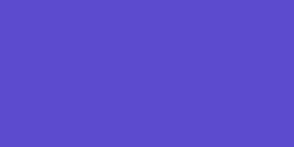 Amostra de cor para o código hexadecimal #5c4bce