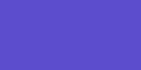 Amostra de cor para o código hexadecimal #5c4dcd