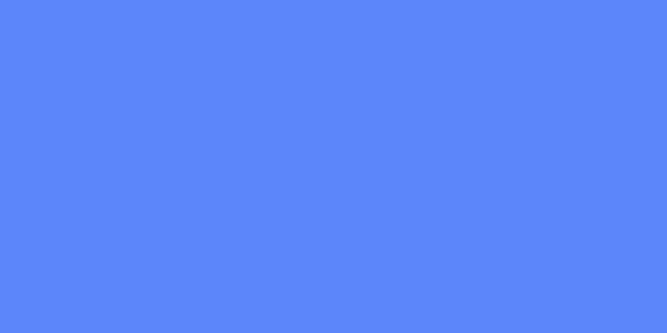Amostra de cor para o código hexadecimal #5c86fa