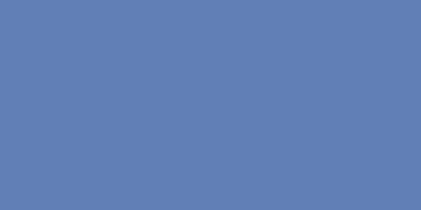 Amostra de cor para o código hexadecimal #617fb6