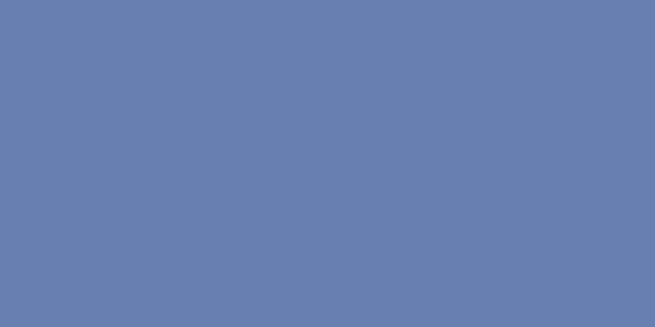 Amostra de cor para o código hexadecimal #687fb2