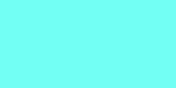Amostra de cor para o código hexadecimal #72fff4