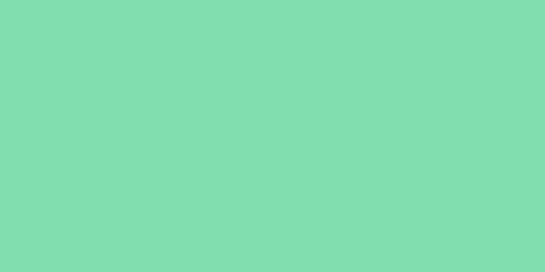 Amostra de cor para o código hexadecimal #81dfaf