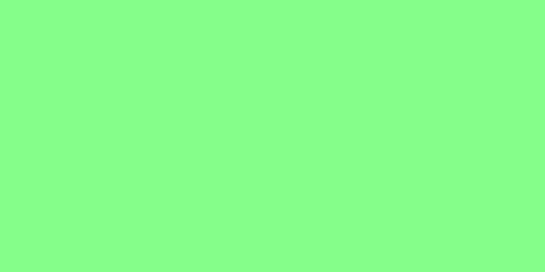 Amostra de cor para o código hexadecimal #85fe8a