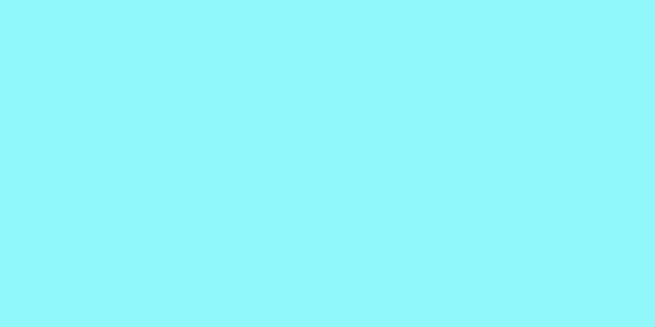 Amostra de cor para o código hexadecimal #90f8fa