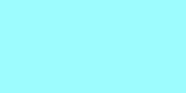 Amostra de cor para o código hexadecimal #9dfdfe