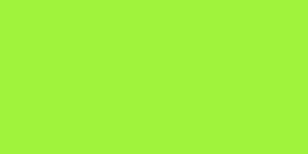 Amostra de cor para o código hexadecimal #a0f33c